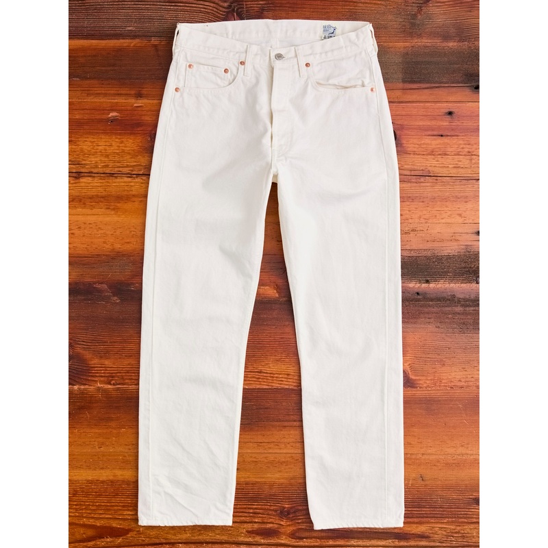 105 13.5oz White Denim – Standard Fit