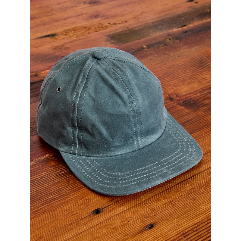 Baseball Hat in Wax Canvas Harbor Blue