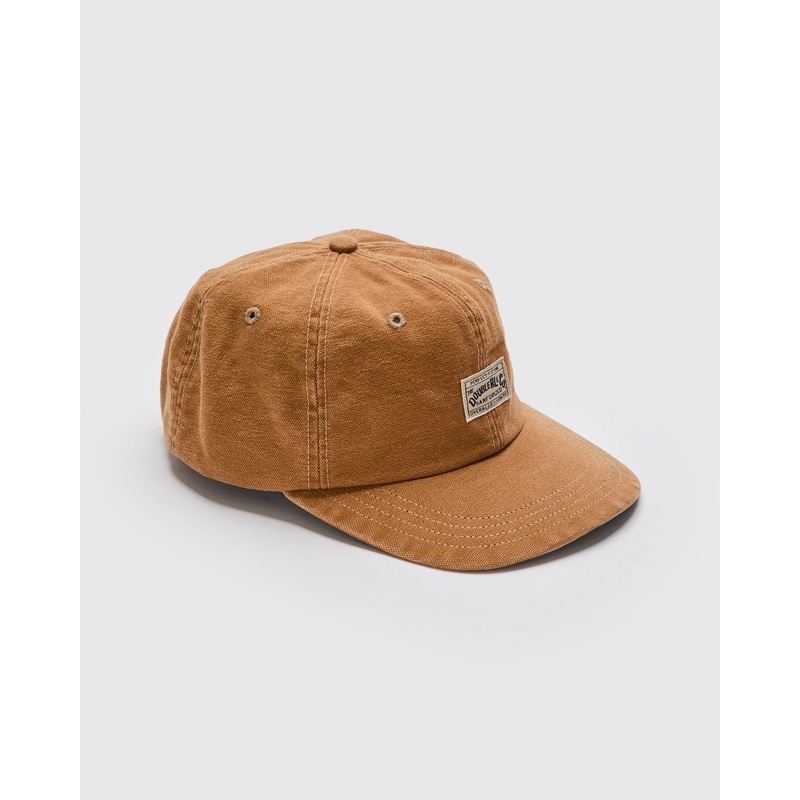 Double RL & Co. Canvas Sportsman Cap in Tan
