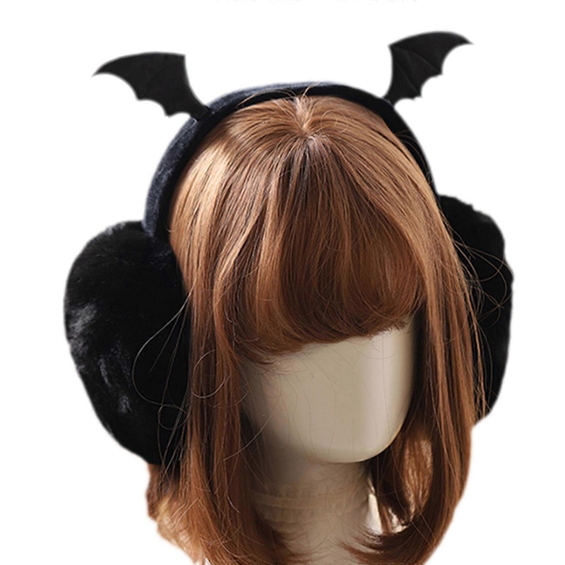 Cartoon Earmuff Plush Steric Demon Wings Shaped Cute Earwarmer Unisex Earmuff Winter Ear for Protection Gift for Adults | Fruugo SG