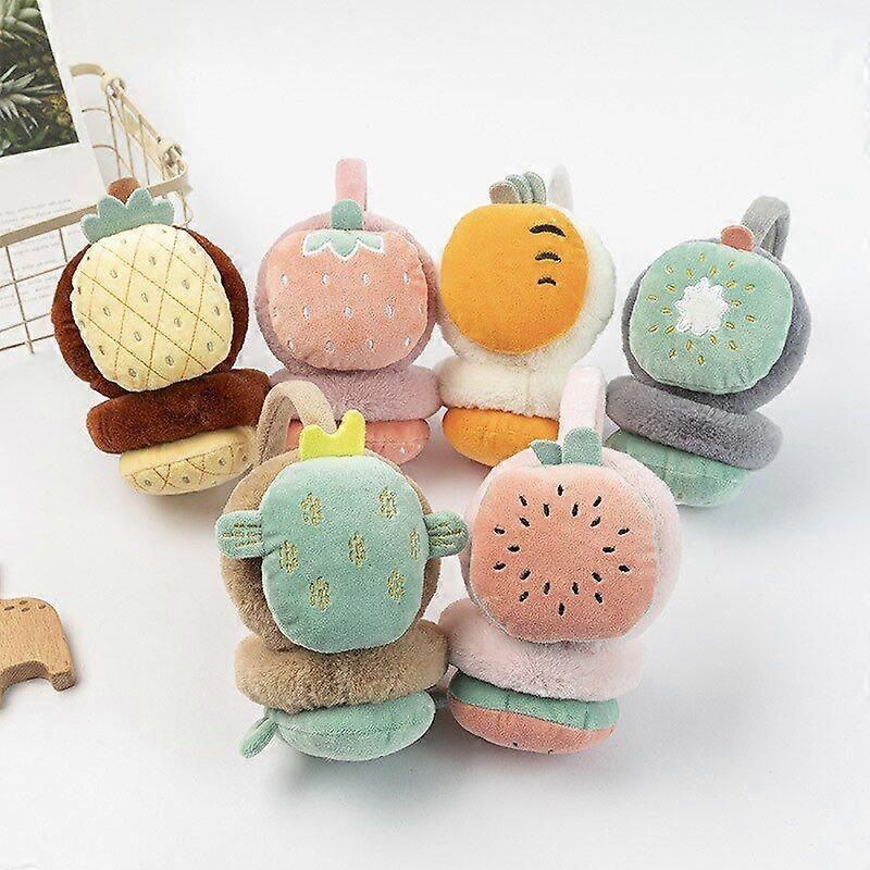 Cartoon Fruit Warm Earmuff Plush Thick Soft Adjustable Ear Cover for Kids Adult Headband Earflap Winter Outdoor Warmer Headphone | Fruugo SG
