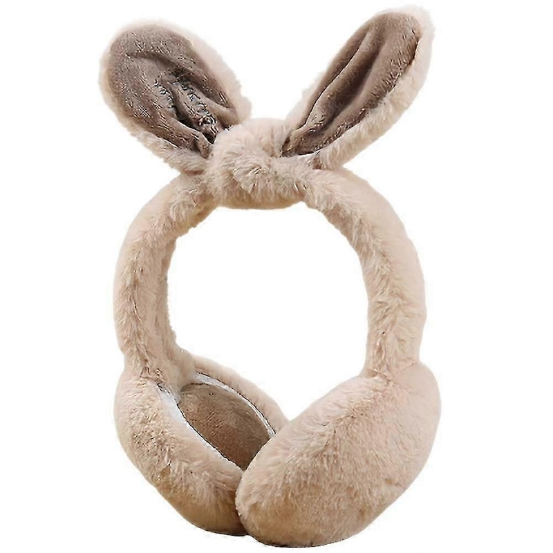 Cartoon Rabbit Ear Earmuffs, Warm Winter Cold-Proof Plush Foldable Rabbit Shape Compact | Fruugo SG