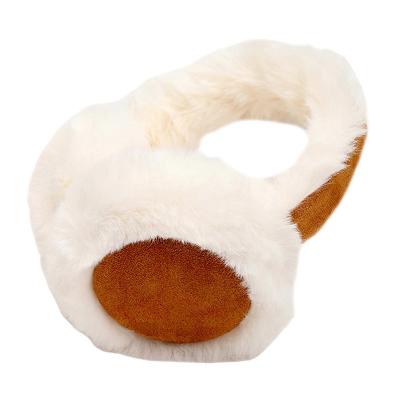 Collapsible Plush EarMuffs for Women and Kids Ear Warmer Furry Headband for Winter Christmas New Year Gifts  khaki | Fruugo SG