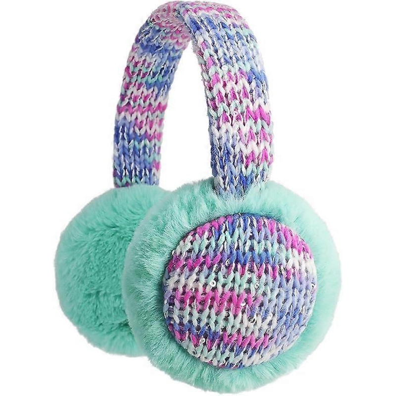 SBSG Kids Knit Earmuffs Winter Outdoor Furry Ear Warmers for Boys Girls | Fruugo SG