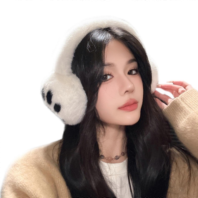 Soft Plush Foldable Ear Muffs With Bowknot/Paws Pattern For Outdoor Adventures And Student Cycling and Everyday Wear  Bear paw white | Fruugo SG