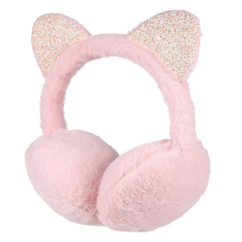 Adjustable Warm Earmuff Cat Ears Winter Accessory For Girls Boys Autumn Winter Casual Wear 1Pack | Fruugo SG