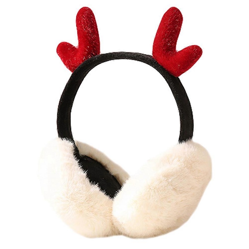 Antler Design Earmuffs Warmth Protection Winter Girls 1pc | Fruugo SG
