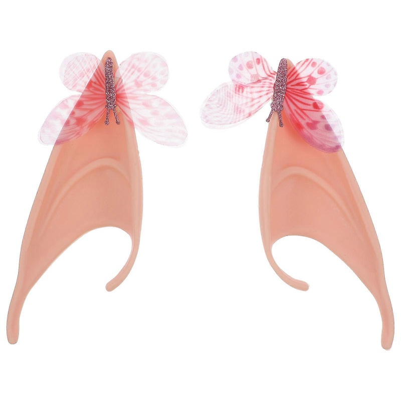 Cosplay Butterfly Ears Prop With Pink Color For Female Friends And Colleagues In Party Situations 1 Pair | Fruugo SG