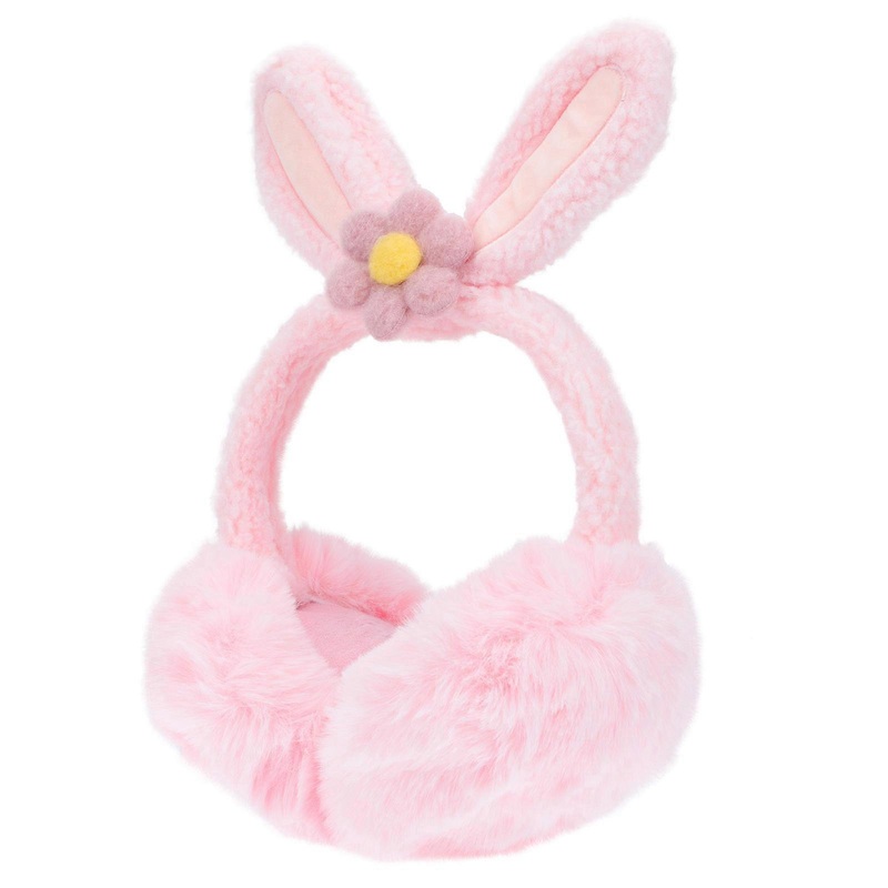 Cute Pink Earmuff Featuring Rabbit Ear Shape For Kids During Winter Celebrations Offering Ear Protection 1Pcs | Fruugo SG