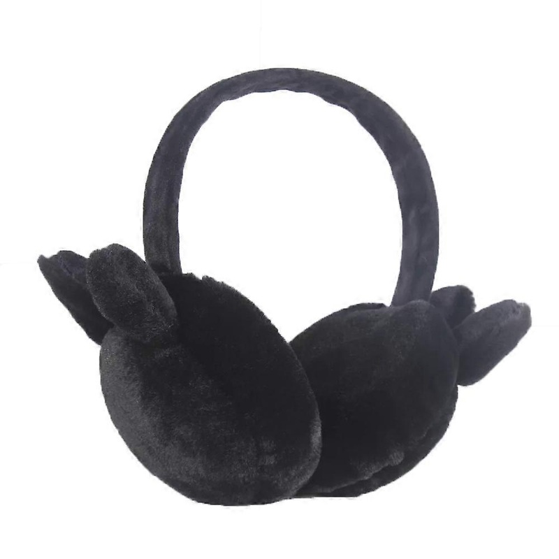 Cute Rabbit Girls Earmuffs Thick Plush Foldable Ear Warmers Kids Winter Warm Earmuffs3-8 Years | Fruugo SG