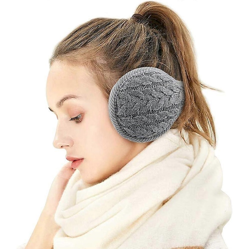 Ear Muffs for Womens/Mens – Winter Ear Warmers, Soft & Warm Knit Furry Fleece Earmuffs, Foldable Ear Covers for Cold Weather | Fruugo SG