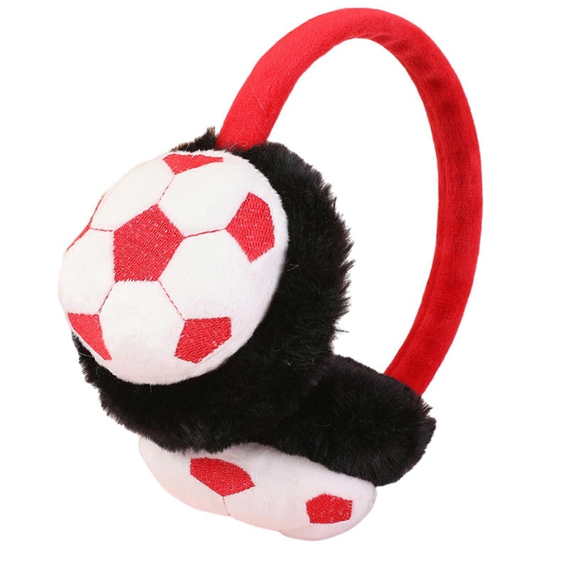 Elastics Soccer Ear Muffs Warm Plush Ear Protectors Cold Weather Earmuffs for Winter Comfortable  White | Fruugo SG