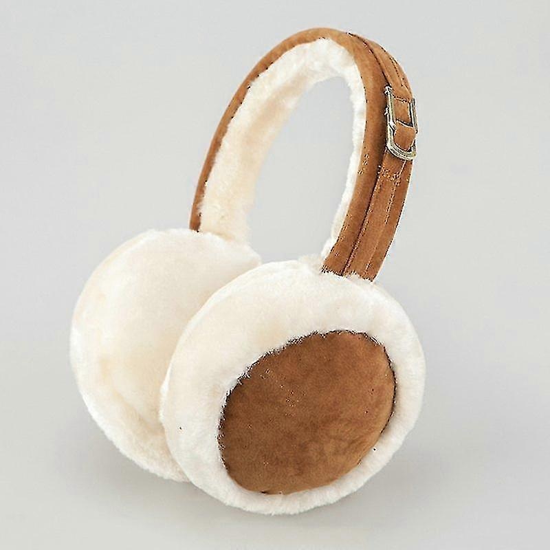 Warm Plush Earmuffs Imitation Fur Unisex Sweet Style Pure Color Fashion Foldable Soft Simple Adjustable Winter Accessories | Fruugo SG