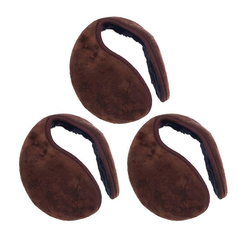 Warmth Protection Earmuffs For Cold Weather Casual Portable Behind The Head Style Winter Ear 3Pcs | Fruugo SG