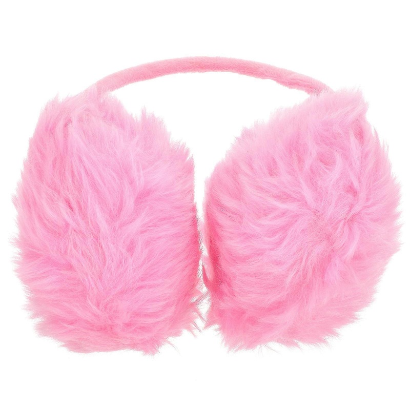 Warmth Winter Earmuff Plush Ear Warmer for Women Skiing Pink 16.00X15.00X11.50cm Rabbit Ear Shape 1Pcs | Fruugo SG