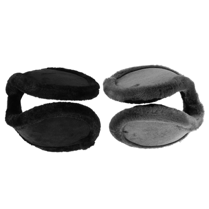 Windproof Earmuff Winter Ear Warmer Plush 21x13cm 2Pcs | Fruugo SG
