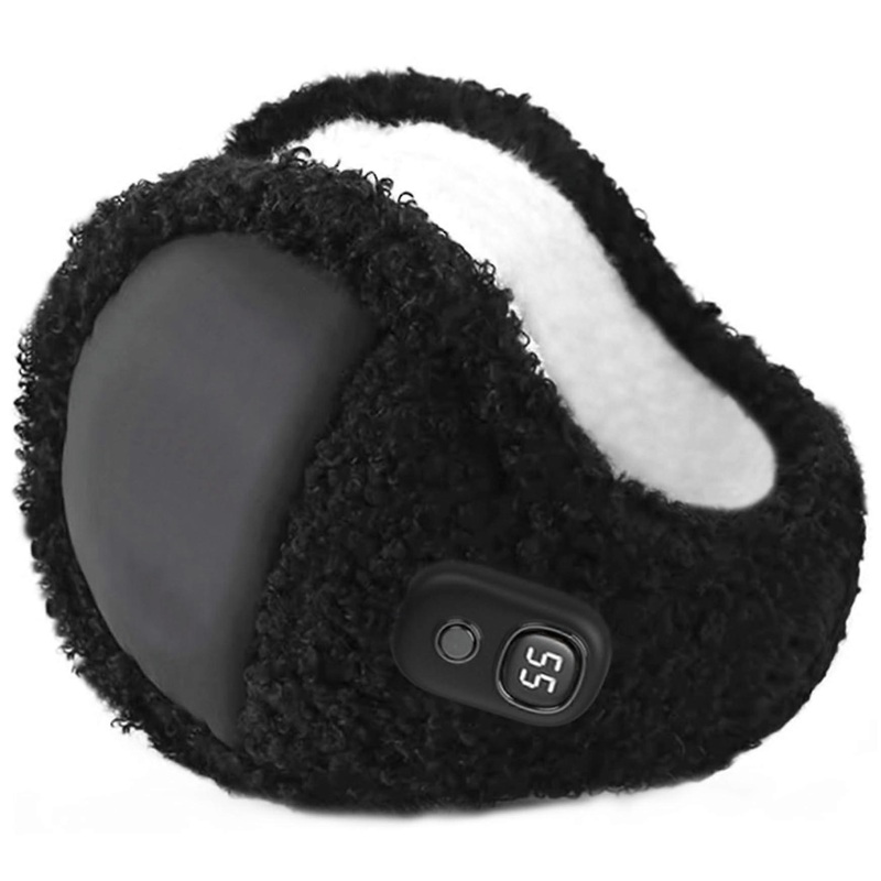 Winter Ear Muffs Mens Ear Muffs Heated Earmuffs for Men Women 3 Heating Levels Heated Ear Warmers -I | Fruugo SG