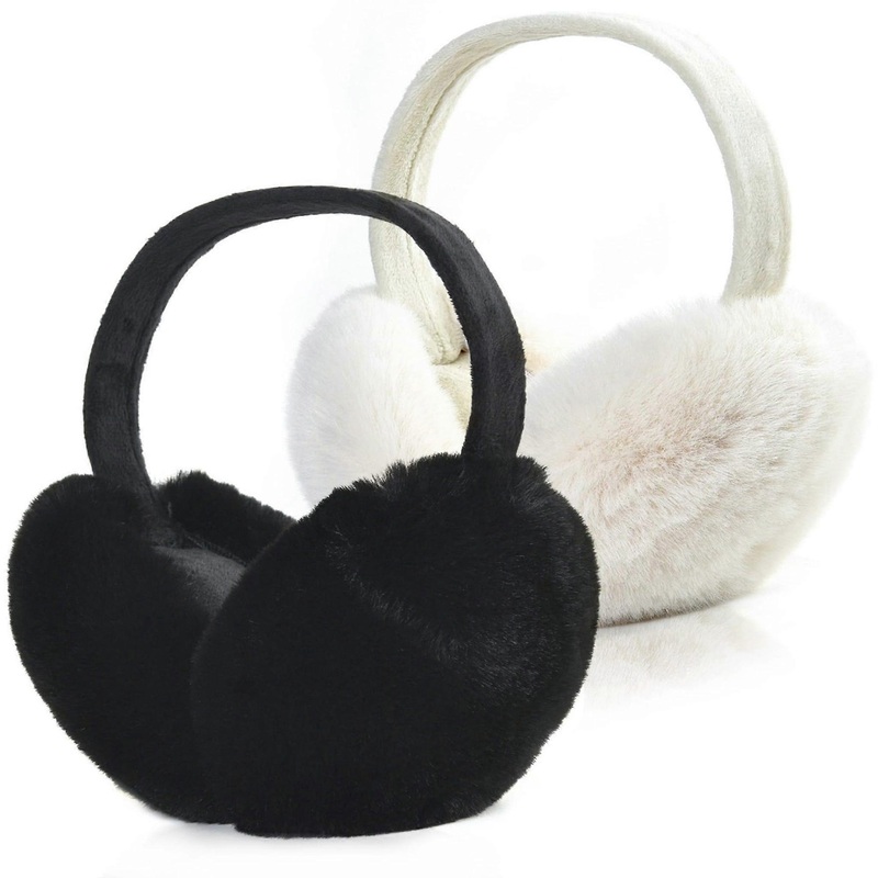 Winter ear warmers, winter ear muffs, foldable, removable plush ear muffs, warm cold protection, cold winter accessories, outdoor ear muffs | Fruugo SG