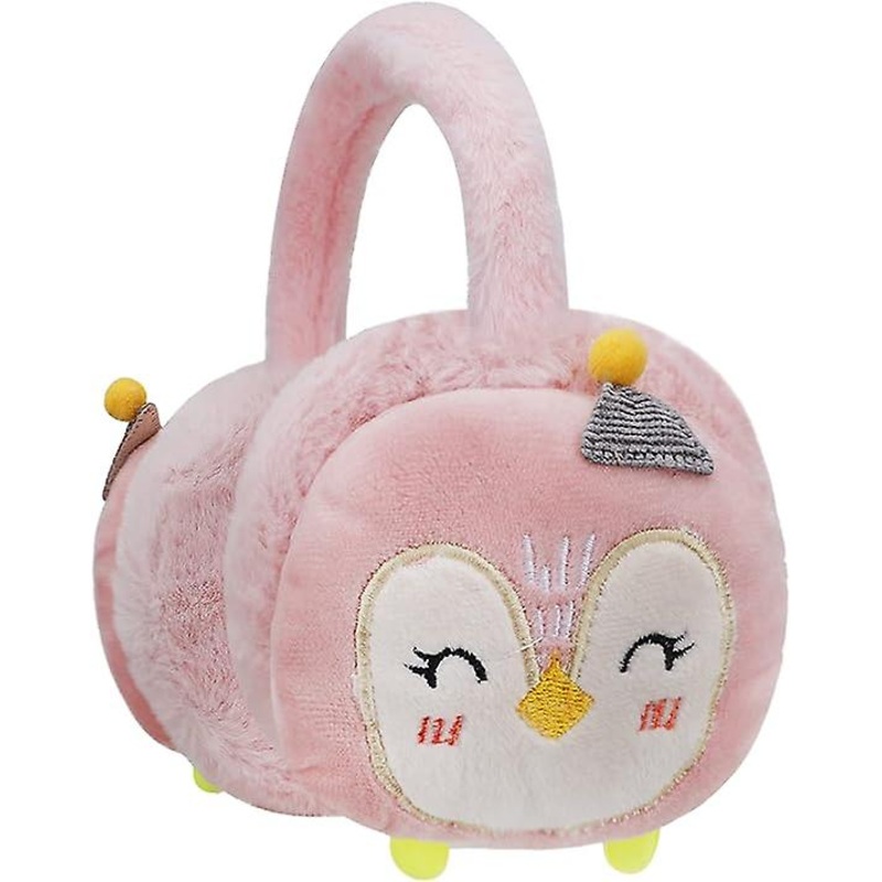 Boys Girls Cute Cartoon Animal Winter Earmuffs Soft Faux Fur Ear Warmers Adjustable for Adults Kids Thermal Plush Ear Muffs | Fruugo SG