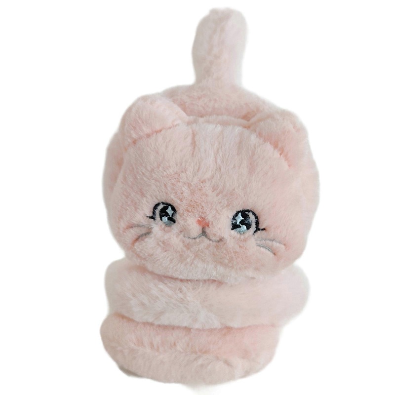 Cartoon Kitten Earmuffs Headwear Warm and Trendy Plush Ear Warmer Cold Weather Cycling Running Sports  Style 2 | Fruugo SG