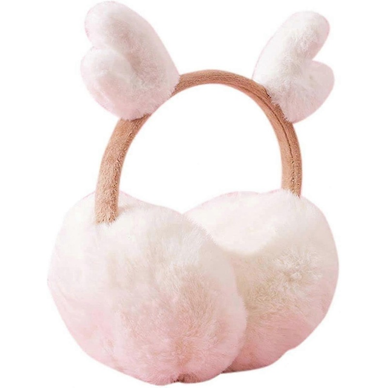 Crday Cute Animal Earmuffs Soft Plush Adjustable Ear Warmers Foldable Winter Outdoor Gift | Fruugo SG