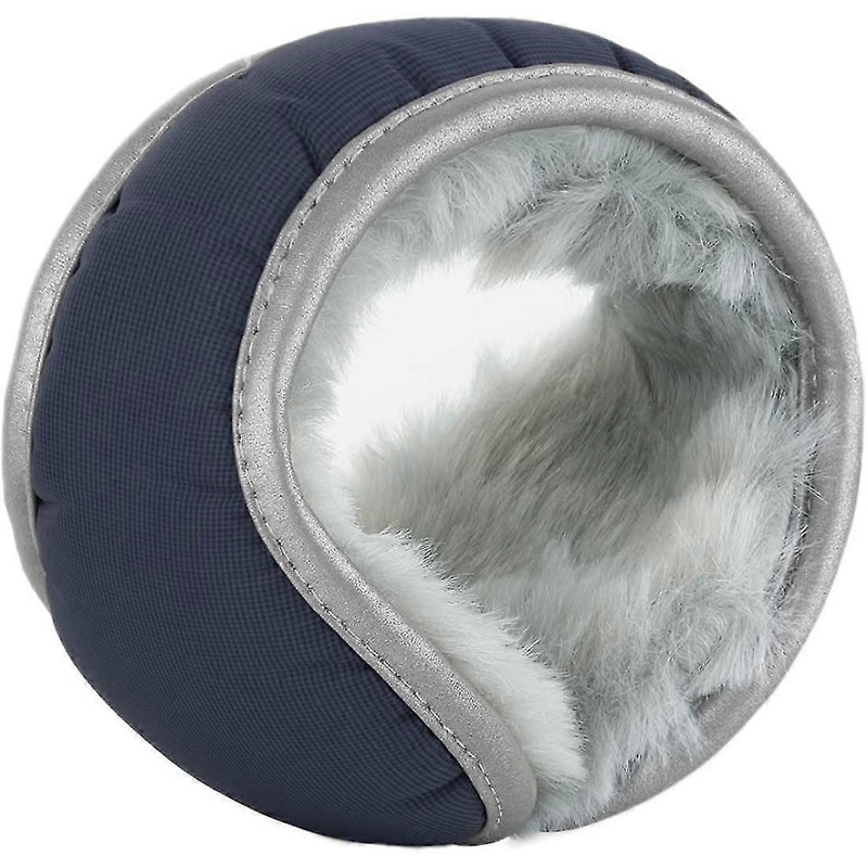 Crday Unisex Winter Outdoor Behind-the-head Foldable Faux Fur Fleece Earmuffs Gift | Fruugo SG