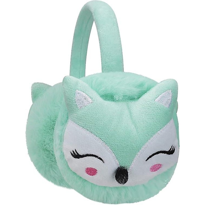 Creative Winter Warm Cute Cartoon Little Fox Earmuffs Plush Furry Ear Warmers for Boys Girls Adult Protector Ear Cover | Fruugo SG