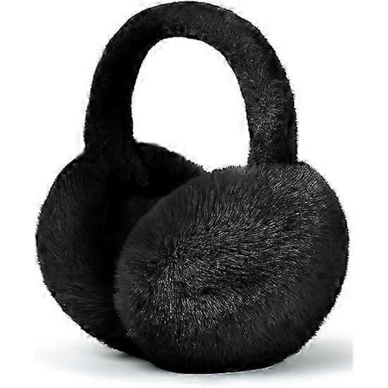 ExquisiteWinter Earmuffs for Women Men Warm Kid Plush Earmuffs Foldable Ear Warmer Cold Weather Fluffy Ear Warmer Xmas Gift | Fruugo SG