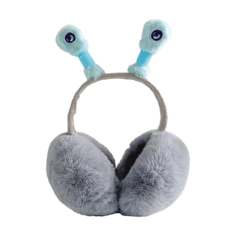 Foldable Earmuff Eye Catching Stuffed Glowing Antenna Ear Warmer for Adult Unisex Keep Ear Warm Cold Weather Supplies  Gray | Fruugo SG