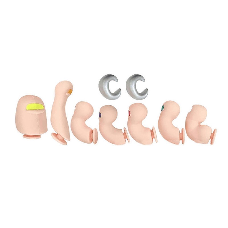 Hole Shoes Decor Simulation Toe Shape Waterproof Flexible PVC Funny Hole Shoes Accessories for Women Girls | Fruugo SG