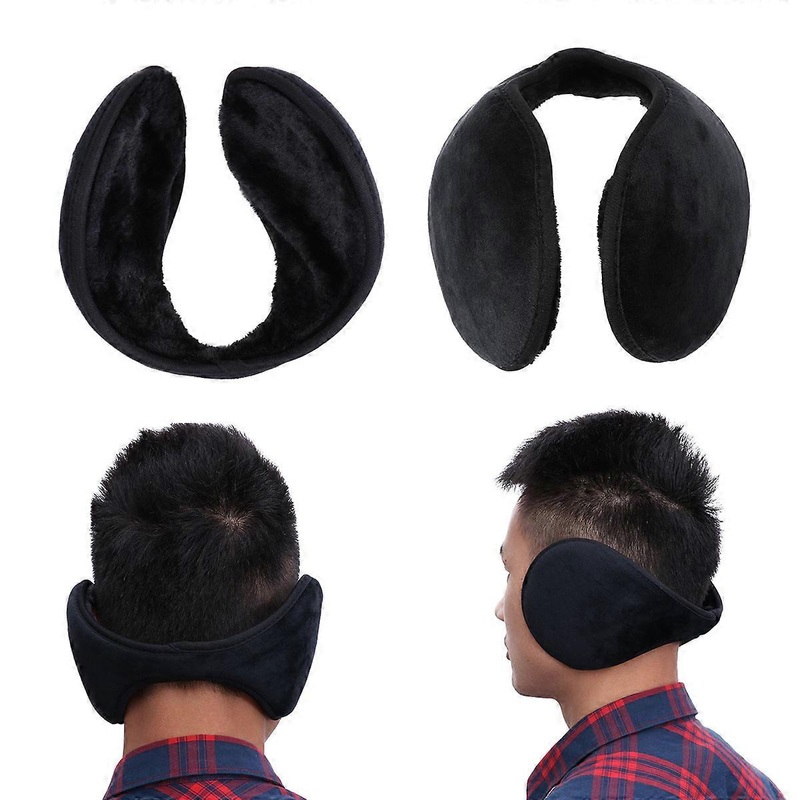 Men’s Earmuffs Warmth Yellow Faux Round Design Suitable For Snow Sports 1Pack | Fruugo SG