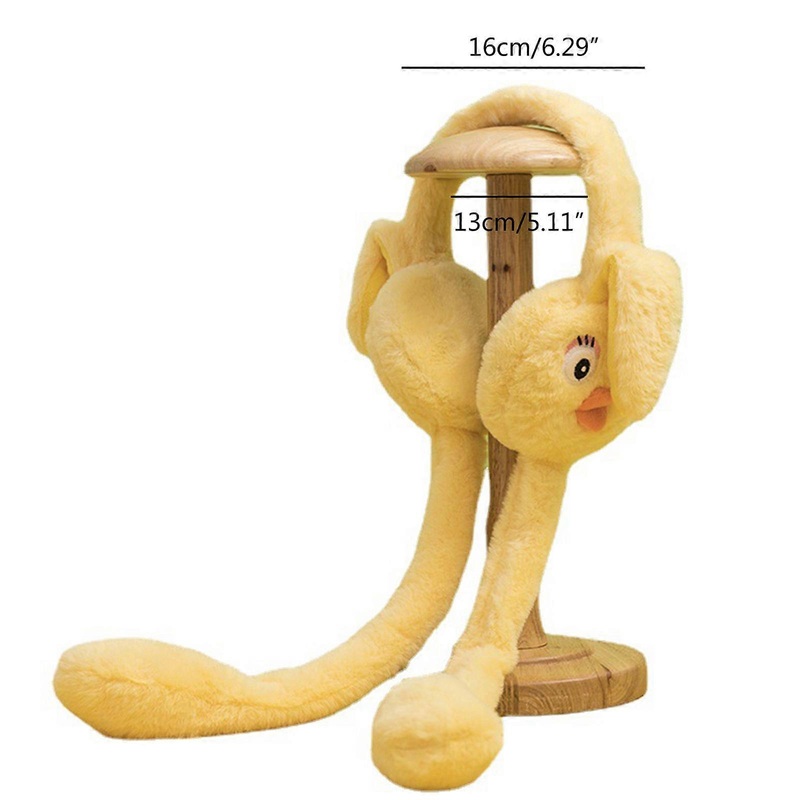 Moving Ear Muffs For Women Earwarmers Jumping Rabbit Ear Muff Bunny Ear Muffs Ear Warmers For Kids Fur Headphone  Yellow | Fruugo SG
