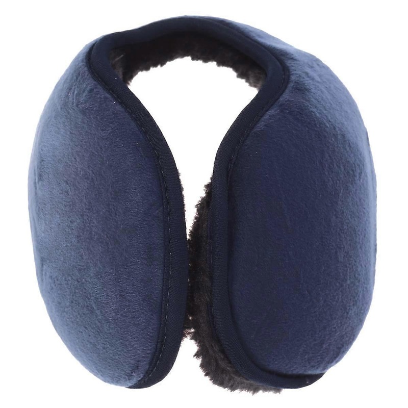 Thickened Warm Earmuffs Men Plush Material Ear Warmers For Fall Winter Outdoor Use Dark Blue 1Set | Fruugo SG