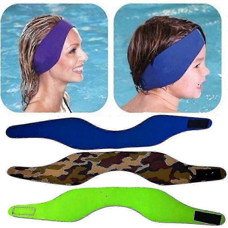 Waterproof Neoprene Swimming Headband Ear Protection Anti-Slip Straps | Fruugo SG