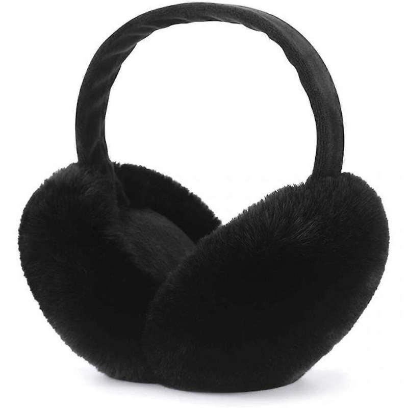 Winter Ear muffs Faux Fur Warm Earmuffs Cute Foldable Outdoor Ear Warmers | Fruugo SG