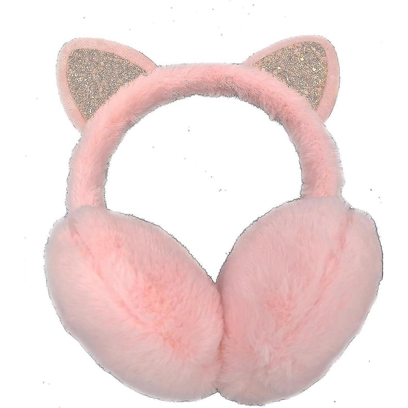 Women’s Winter Warm Cat Ear Muffs Cute Catear Earmuff For Girls Fluffy Women Womens Headband Faux Fur Outdoor Earmuffs | Fruugo SG