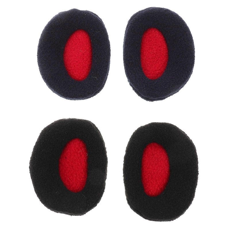 2 Pairs Warm Ear Muffs for Sports Made from Polar Fleece Multi Color Ideal for Winter Outdoor | Fruugo SG