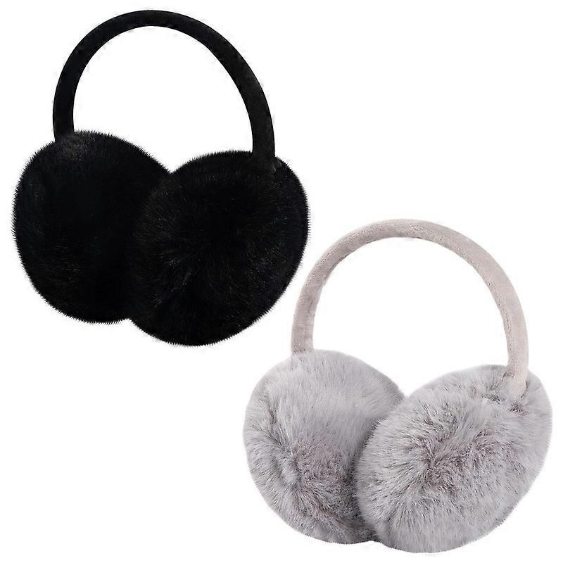 Adjustable Faux Fur Earmuffs- Soft Warm Ear Muffs for Winter Women Men | Fruugo SG