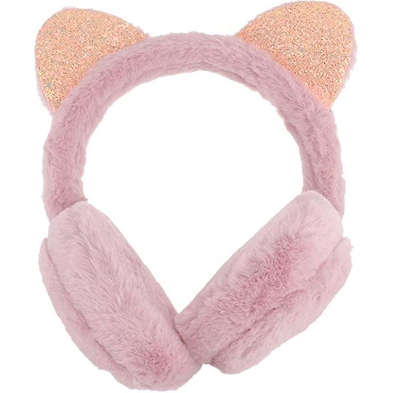 Cat Ear Muffs Winter Warm Earmuffs Animal Headwear For Kids | Fruugo SG