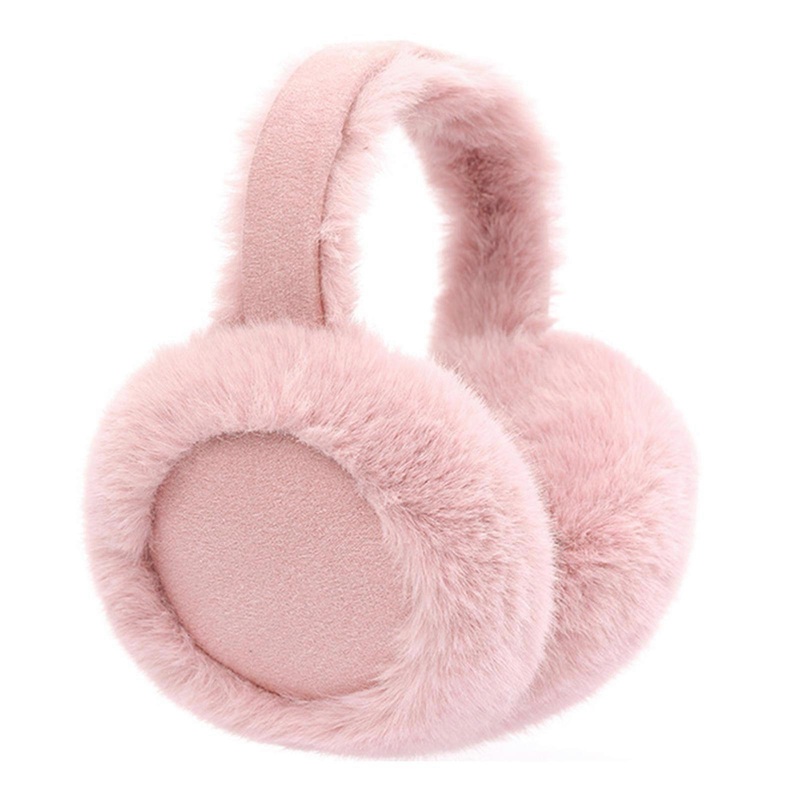 Collapsible Plush EarMuffs for Women and Kids Ear Warmer Furry Headband for Winter Christmas New Year Gifts  leather pink | Fruugo SG