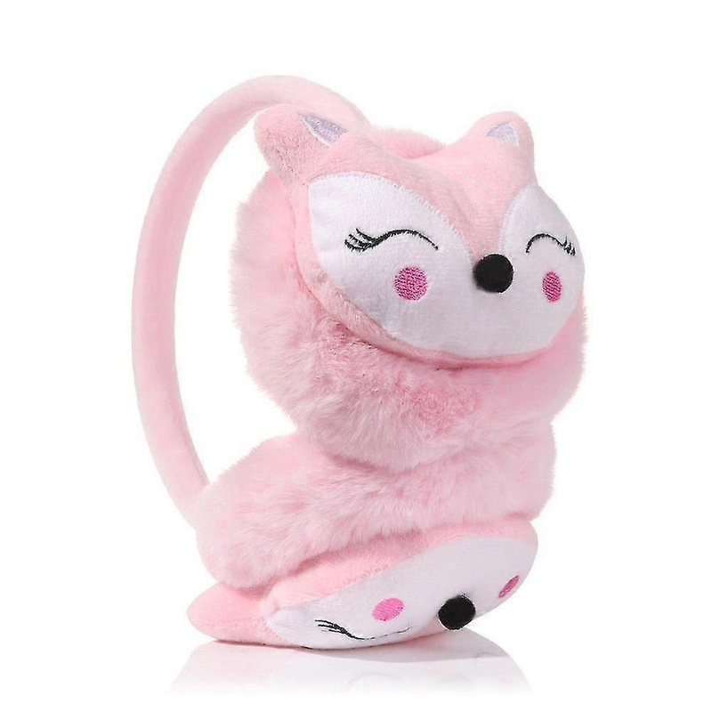 Cute Cartoon Fox Winter Warm Earmuffs Plush Thick Cotton Girls Boys Warm Earmuffs Outdoor | Fruugo SG