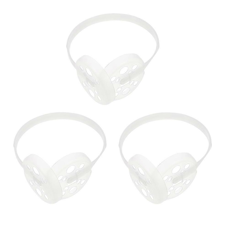 Ear Muff Diy Holder Earmuff Accessory Practical Style Earmuff Frame Set White Color Ear Protection 3Pcs | Fruugo SG