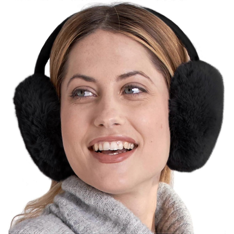 Ear Muffs for Women – Winter Ear Warmers – Soft & Warm Cable Knit Furry Fleece Earmuffs – Winter Ear | Fruugo SG