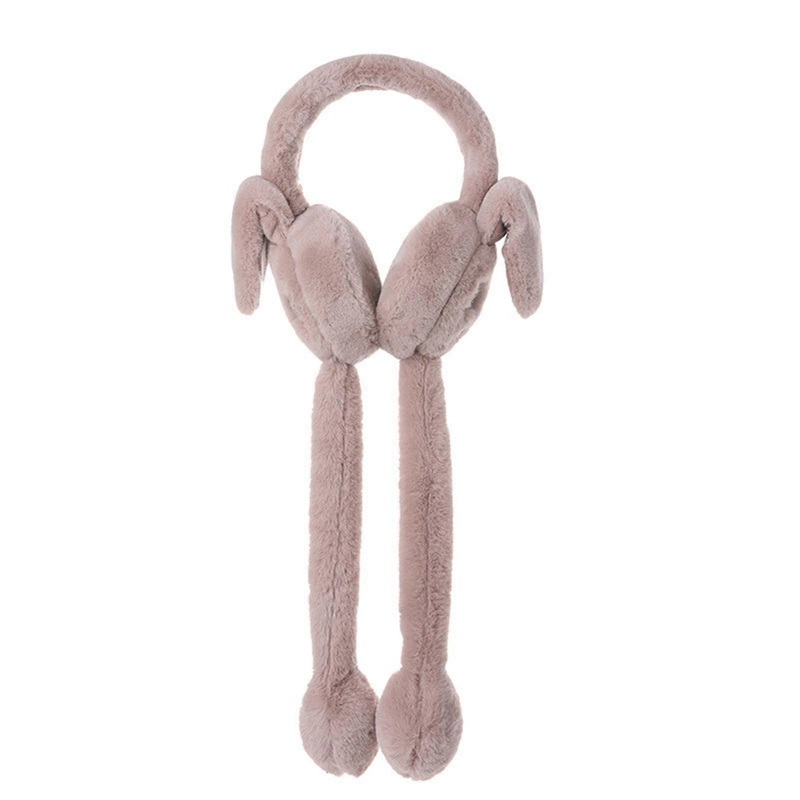 Jumping Earmuffs Fine Plush Cold-resistant Rabbit Design Winter Warm Ear Warmer For Outdoor | Fruugo SG