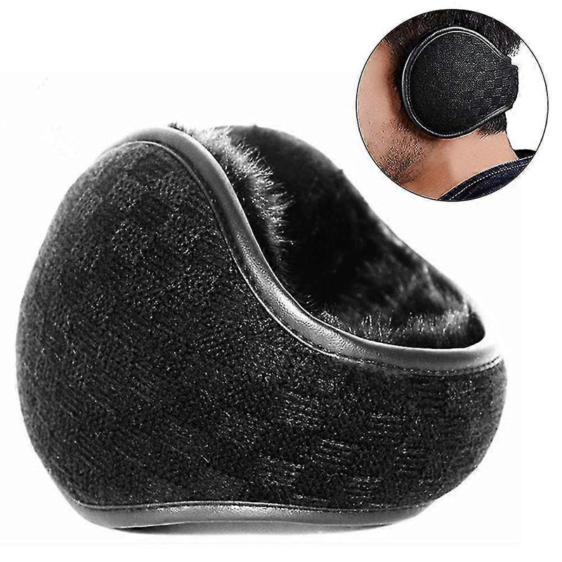 Winter Ear Muffs For Men & Women Foldable Fleece Ear Warmers | Fruugo SG