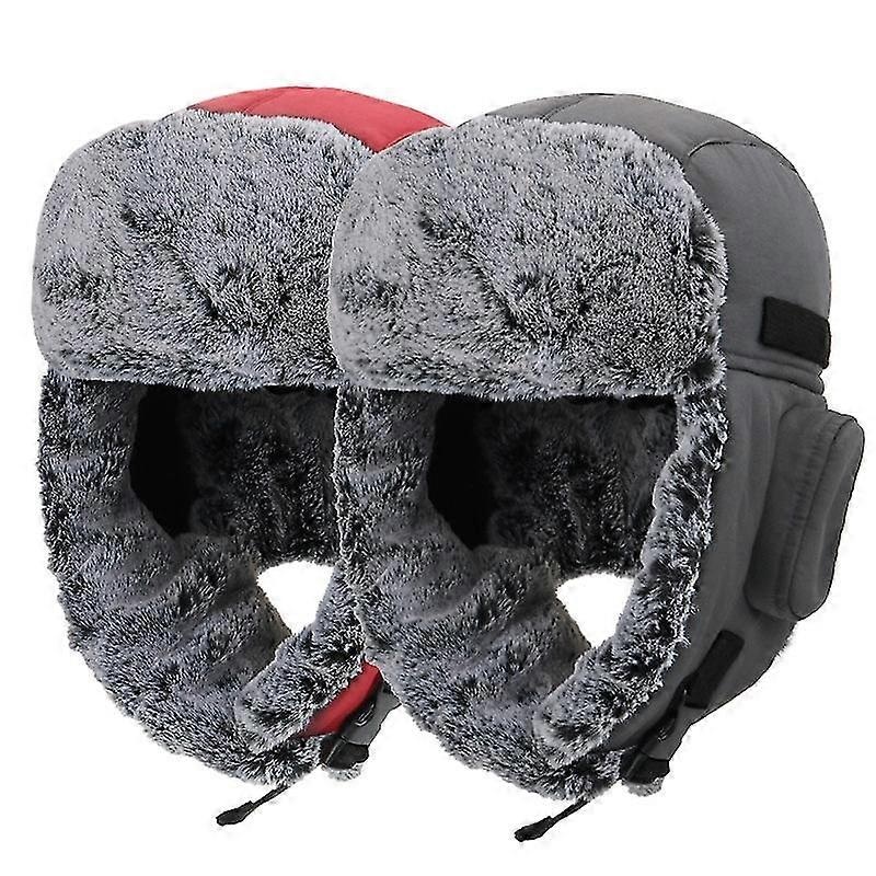 Winter New Men’s Trend Lei Feng Hat Women’s Plush Thickening Warm Ear Protection Outdoor Work Hiking Riding Cold Ski Fitting | Fruugo SG