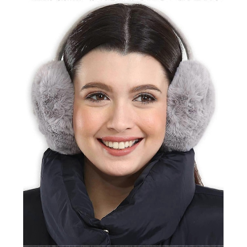 Women’s Winter Ear Muffs – Soft Knit Fleece Earmuffs for Cold Weather | Fruugo SG