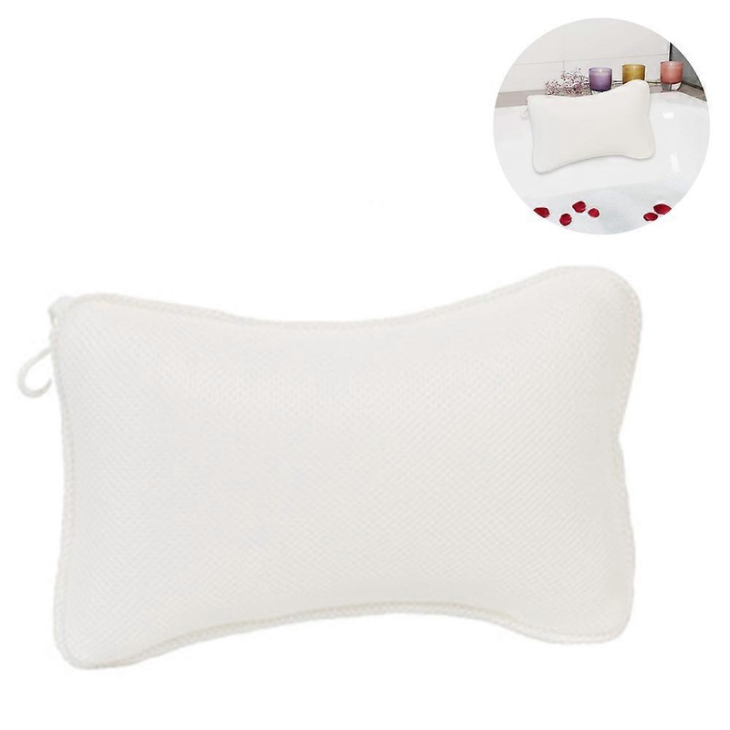 Bath Pillow with 2 Suction Cups Neck Pillow Made of Polyester Quick Drying Easy Cleaning – Comfort Bath Pillow | Fruugo SG