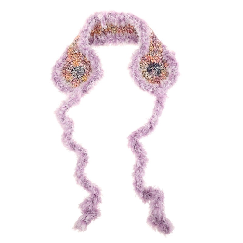 Gradient Knit Ear Muffs For Winter Outdoor Activities Men And Women Warmth 1Set | Fruugo SG