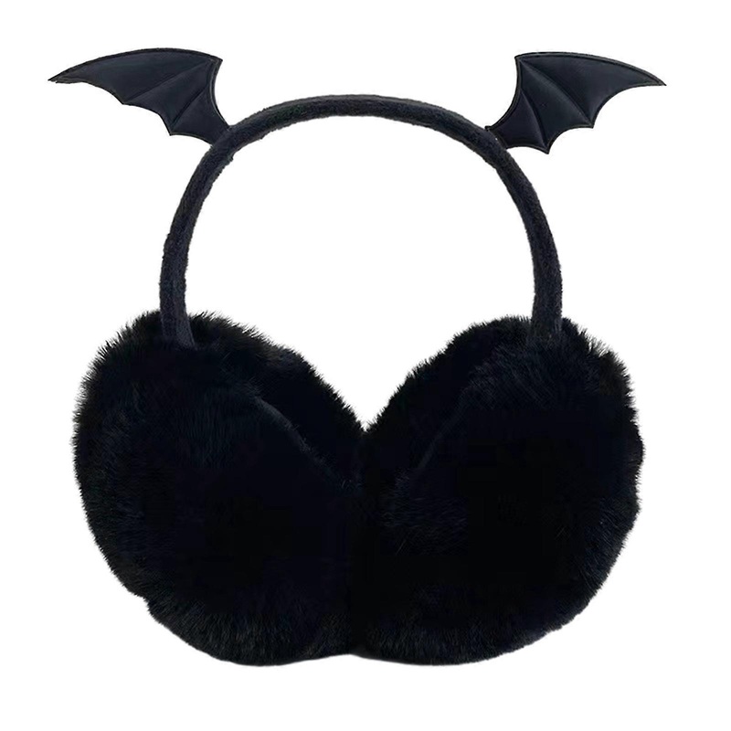 Soft and Warm Devil Plush Ear Warmers for Winter Outdoor Activities Keep You Warm in Cold Weather for Halloween  3 | Fruugo SG